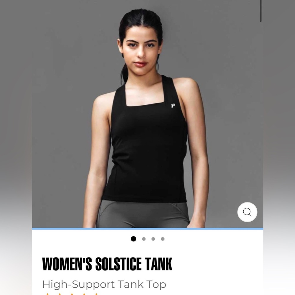 1st Phorm Black Solstice Tank Top